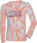 Tie-Dye Long Sleeves - Middle School Socceramma 2026 (Red & Blue)