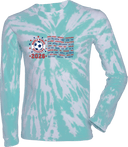 Tie-Dye Long Sleeves - Middle School Socceramma 2026 (Red & Blue)