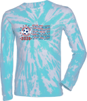 Tie-Dye Long Sleeves - Middle School Socceramma 2026 (Red & Blue)