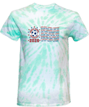 Tie-Dye Short Sleeves - Middle School Socceramma 2026 (Red & Blue)