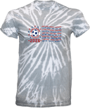 Tie-Dye Short Sleeves - Middle School Socceramma 2026 (Red & Blue)
