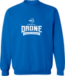 Crew Sweatshirt - JROTC Drone Championship 2026 (Full White)