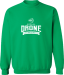 Crew Sweatshirt - JROTC Drone Championship 2026 (Full White)