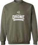 Crew Sweatshirt - JROTC Drone Championship 2026 (Full White)