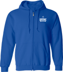 Full Zip Hoodies - JROTC Drone Championship 2026 (Full White)