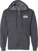 Full Zip Hoodies - JROTC Drone Championship 2026 (Full White)