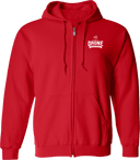 Full Zip Hoodies - JROTC Drone Championship 2026 (Full White)