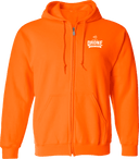 Full Zip Hoodies - JROTC Drone Championship 2026 (Full White)