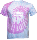 Tie-Dye Short Sleeves - JROTC Drone Championship 2026 (Full White)