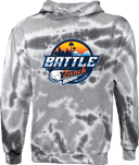 Tie-Dye Hoodies - PVSC Battle At The Beach 2026 (Horizontal Navy Script)