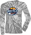 Tie-Dye Long Sleeves - PVSC Battle At The Beach 2026 (Horizontal Navy Script)