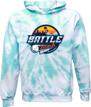Tie-Dye Hoodies - PVSC Battle At The Beach 2026 (Horizontal Navy Script)