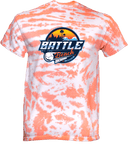 Tie-Dye Short Sleeves - PVSC Battle At The Beach 2026 (Horizontal Navy Script)