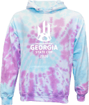 Tie-Dye Hoodies - USYS GA State Cup (w1/3) 2026 (white Logo)