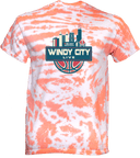 Tie-Dye Short Sleeves - Windy City Live 2026 (City Aesthetic)