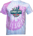 Tie-Dye Short Sleeves - Windy City Live 2026 (City Aesthetic)