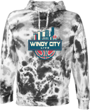 Under Armour Rival Fleece Hoodie Tie-Dye - Windy City Live 2026 (City Aesthetic)