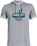 Under Armour Stadium Short Sleeve Hoodie - Windy City Live 2026 (City Aesthetic)