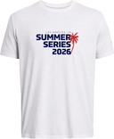 Under Armour Athletics Short Sleeve - USA Football Summer Series 2026 (Navy - Palm - Horizontal)