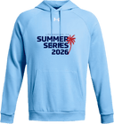 Under Armour Rival Fleece Hoodie - USA Football Summer Series 2026 (Navy - Palm - Horizontal)