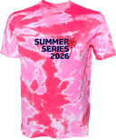 Under Armour Athletics Short Sleeve Tie-Dye - USA Football Summer Series 2026 (Navy - Palm - Horizontal)