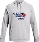 Under Armour Rival Fleece Hoodie - USA Football Summer Series 2026 (Navy - Palm - Horizontal)