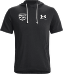 Under Armour Rival Terry Short-sleeve Hoodie - USA Football Summer Series-2026 (All White S.B.)