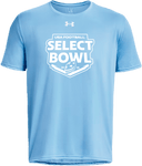 Under Armour Tech Team Short Sleeve - USA Football Summer Series-2026 (All White S.B.)