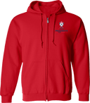 Full Zip Hoodies - USYS KY Presidents Cup (w1/2) 2026 (Red & Navy)