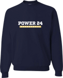 Crew Sweatshirt - Power 24 Session I 2026 (Two-Tier Parallel Bar Logo)