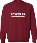 Crew Sweatshirt - Power 24 Session I 2026 (Two-Tier Parallel Bar Logo)