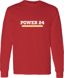 Long Sleeves - Power 24 Session I 2026 (Two-Tier Parallel Bar Logo)