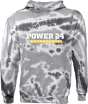 Tie-Dye Hoodies - Power 24 Session I 2026 (Two-Tier Parallel Bar Logo)