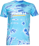 Tie-Dye Short Sleeves - Power 24 Session I 2026 (Two-Tier Parallel Bar Logo)