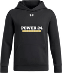 Under Armour Team Icon Fleece Hoodie - Power 24 Session I 2026 (Two-Tier Parallel Bar Logo)