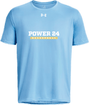 Under Armour Tech Team Short Sleeve - Power 24 Session I 2026 (Two-Tier Parallel Bar Logo)