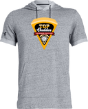 Under Armour Stadium Short Sleeve Hoodie - Top Cheddar 2026 (Primary)