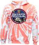 Tie-Dye Hoodies - Ostrich Festival 2026 - 1