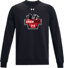 Under Armour Rival Fleece Crew - Junior Tour - Main with Outline