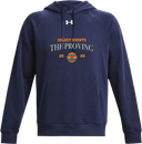 Under Armour Rival Fleece Hoodie - The Proving Ground 2026(Navy Orange Shield)