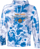 Under Armour Rival Fleece Hoodie Tie-Dye - The Proving Ground 2026(Navy Orange Shield)