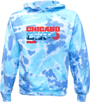 Tie-Dye Hoodies - Chicago Cup 2026 (Light Logo)