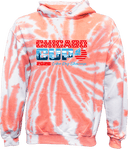 Tie-Dye Hoodies - Chicago Cup 2026 (Light Logo)