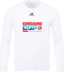 Adidas Cotton Long Sleeves - Chicago Cup 2026 (Light Logo)