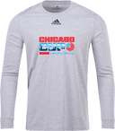 Adidas Cotton Long Sleeves - Chicago Cup 2026 (Light Logo)