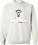 Crew Sweatshirt - USYS KS Presidents Cup Spring 2026(White and Red Text)