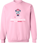 Crew Sweatshirt - USYS KS Presidents Cup Spring 2026(White and Red Text)