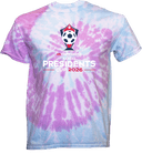 Tie-Dye Short Sleeves - USYS KS Presidents Cup Spring 2026(White and Red Text)