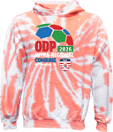Tie-Dye Hoodies - USYS ODP Intra-Regional Combine TN 2026 - White