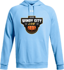 Under Armour Rival Fleece Hoodie - Windy City Live 2026 (Main Logo)